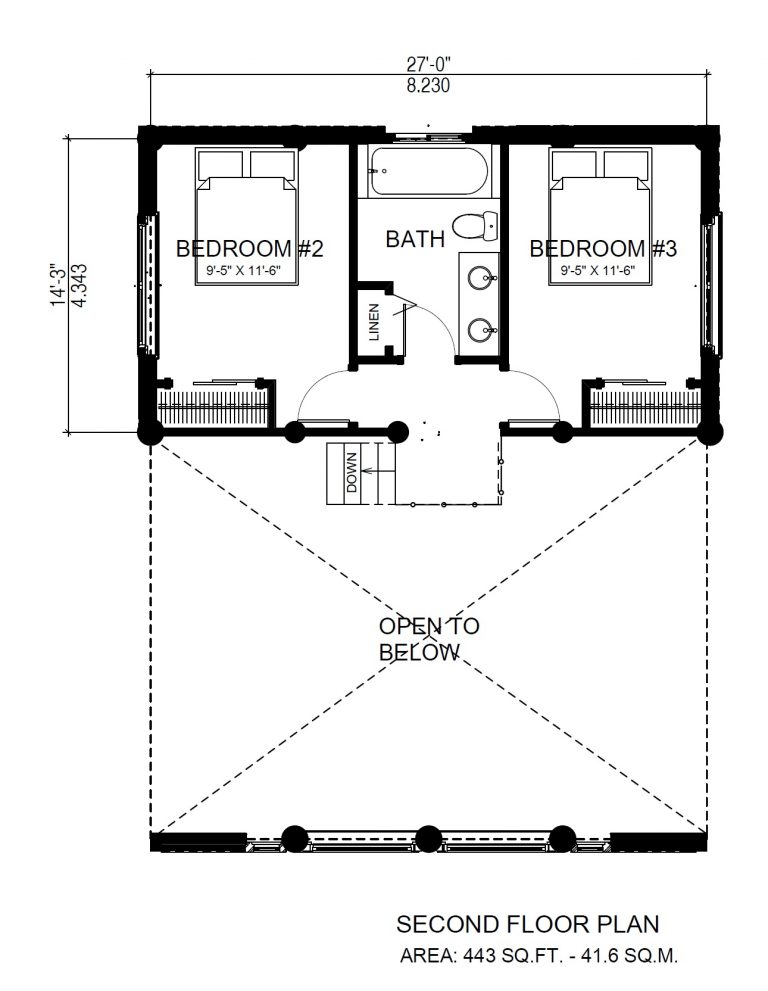 Horseshoe Bay Log House Plans - Log Cabin, Designs, Canada, USA